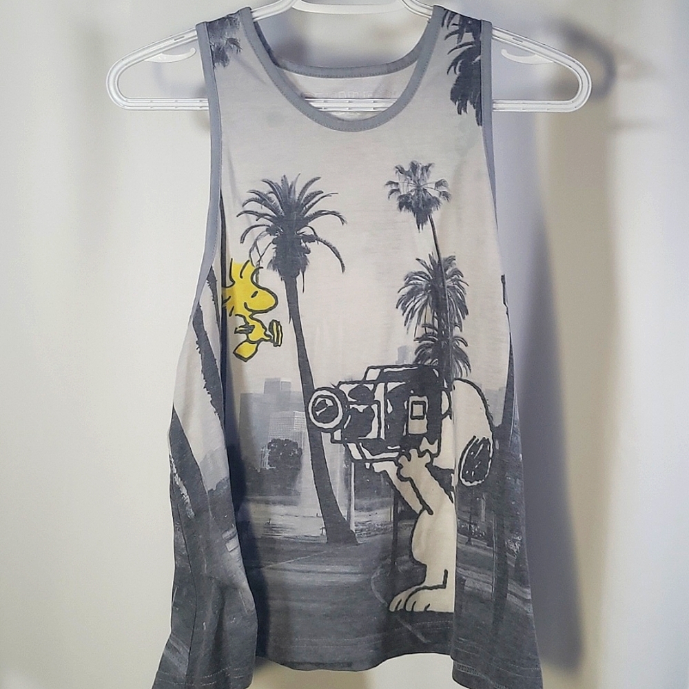 Peanuts Snoopy Photography Tank